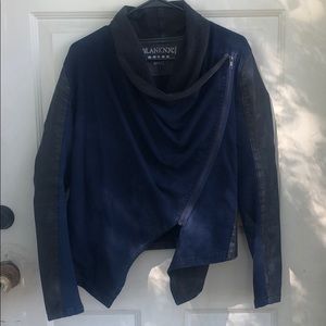 🌟2 for $20🌟 Cowl neck zip up moto style jacket